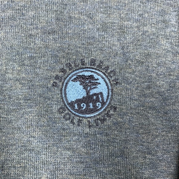 Lot of 2 Pebble Beach REI/Ashworth Men's Large L Blue 1/4 Zip Pullover Golf - Picture 8 of 16
